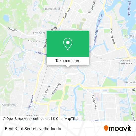 Best Kept Secret map