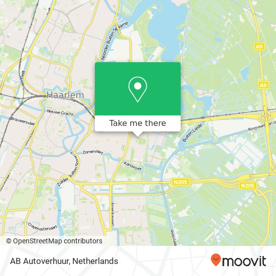 AB Autoverhuur map