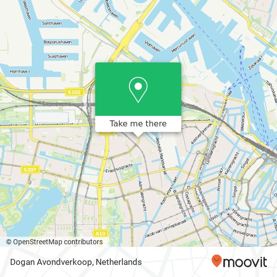 Dogan Avondverkoop map