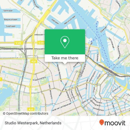 Studio Westerpark map