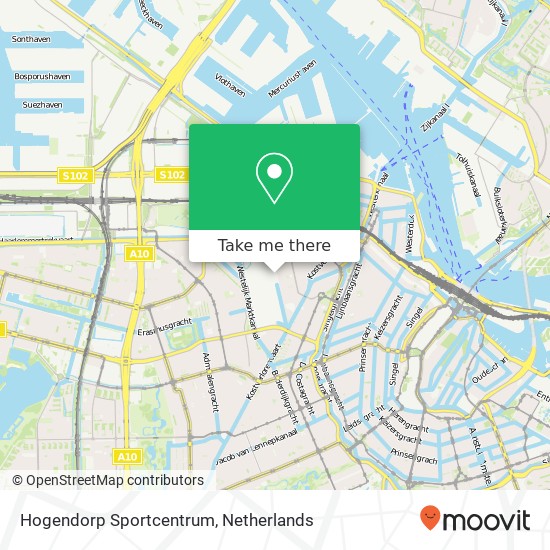 Hogendorp Sportcentrum map