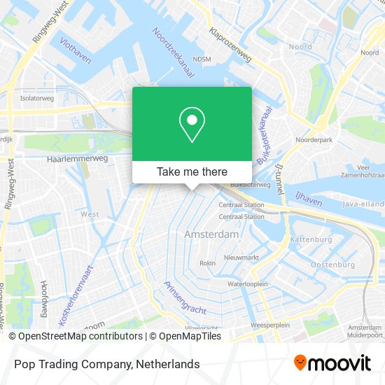 Pop Trading Company map