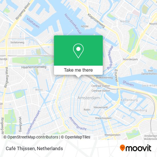 Café Thijssen map