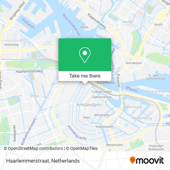 Haarlemmerstraat map