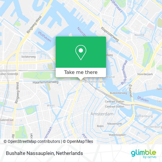 Bushalte Nassauplein map