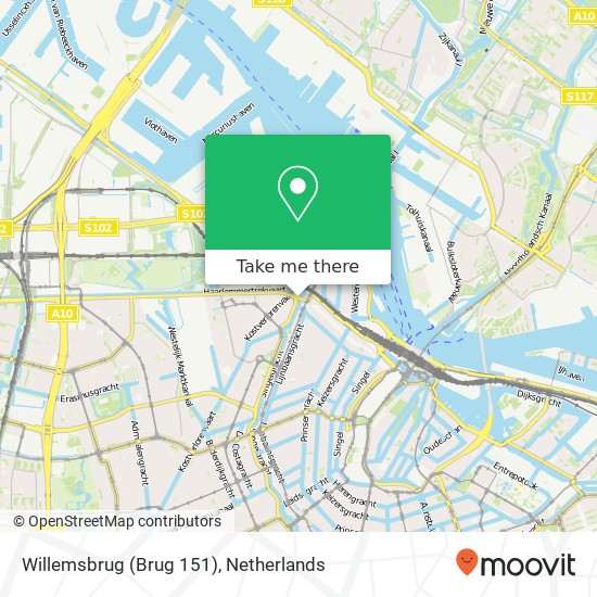 Willemsbrug (Brug 151) Karte