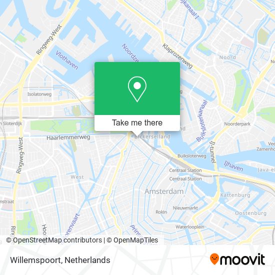 Willemspoort map