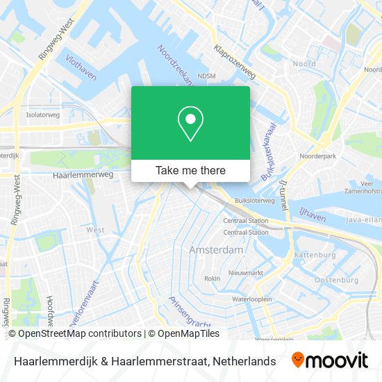 Haarlemmerdijk & Haarlemmerstraat Karte