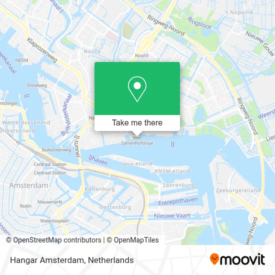 Hangar Amsterdam map