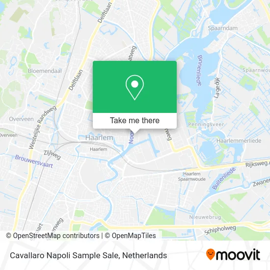 Cavallaro Napoli Sample Sale map