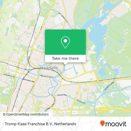 Tromp Kaas Franchise B.V. map