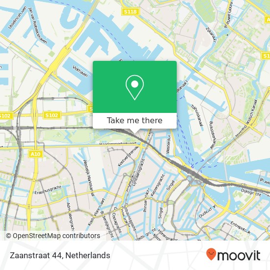 Zaanstraat 44 map