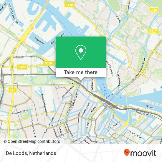 De Loods map