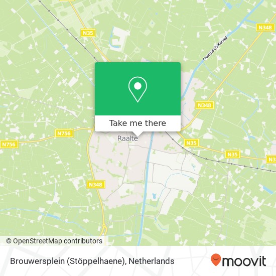 Brouwersplein (Stöppelhaene) Karte