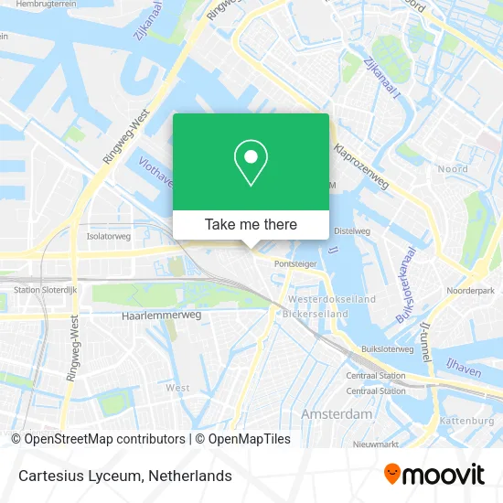 Cartesius Lyceum map