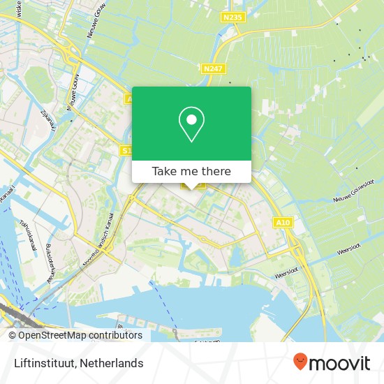 Liftinstituut map