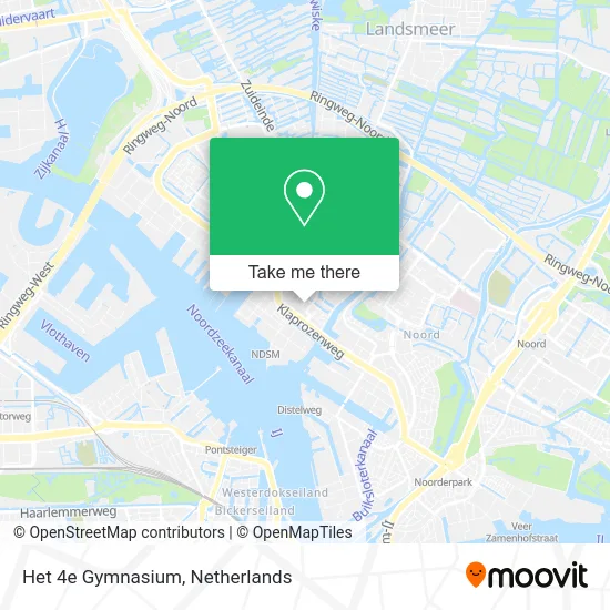 Het 4e Gymnasium map