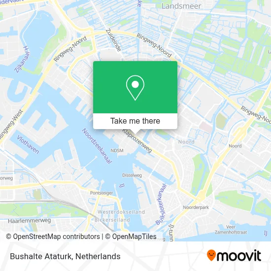 Bushalte Ataturk map