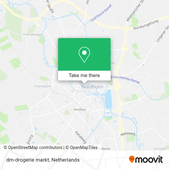 dm-drogerie markt map