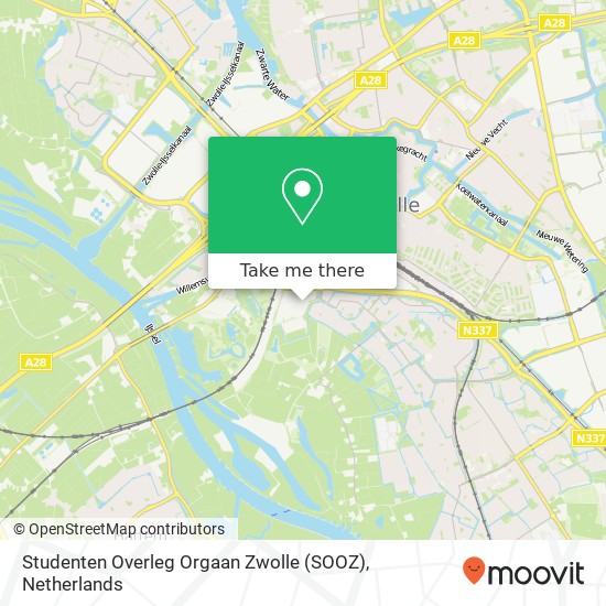 Studenten Overleg Orgaan Zwolle (SOOZ) map