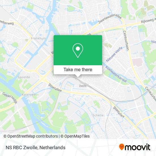 NS RBC Zwolle Karte