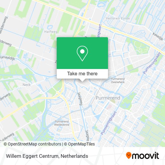 Willem Eggert Centrum map