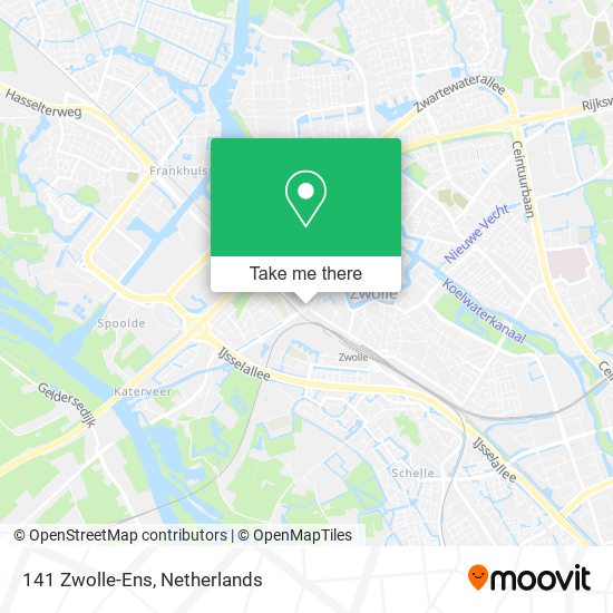 141 Zwolle-Ens map