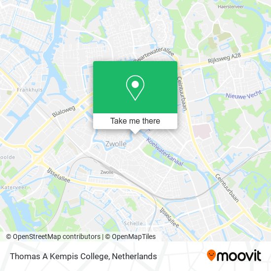 Thomas A Kempis College Karte