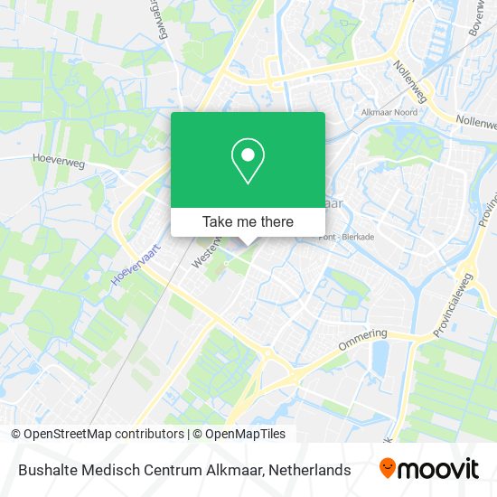 Bushalte Medisch Centrum Alkmaar map
