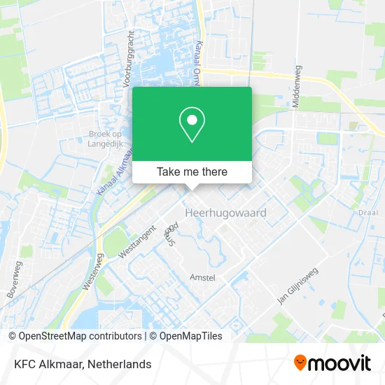 KFC Alkmaar map