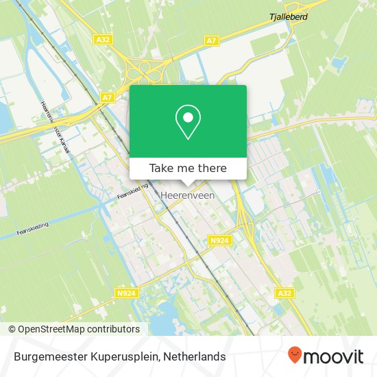 Burgemeester Kuperusplein map