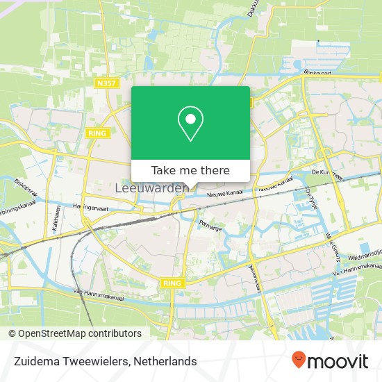 Zuidema Tweewielers map