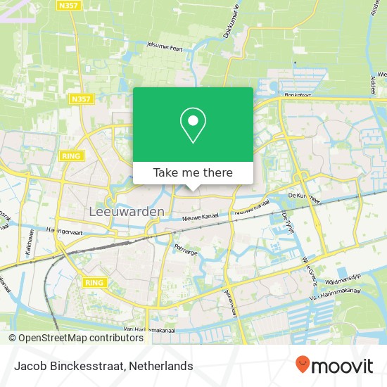 Jacob Binckesstraat Karte