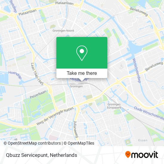 Geef energie Zijdelings Regeringsverordening How to get to Qbuzz Servicepunt in Groningen by Train or Bus?