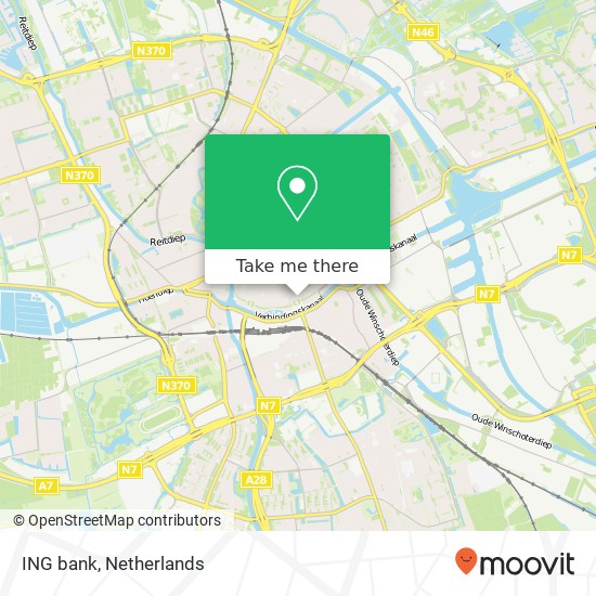 ING bank map