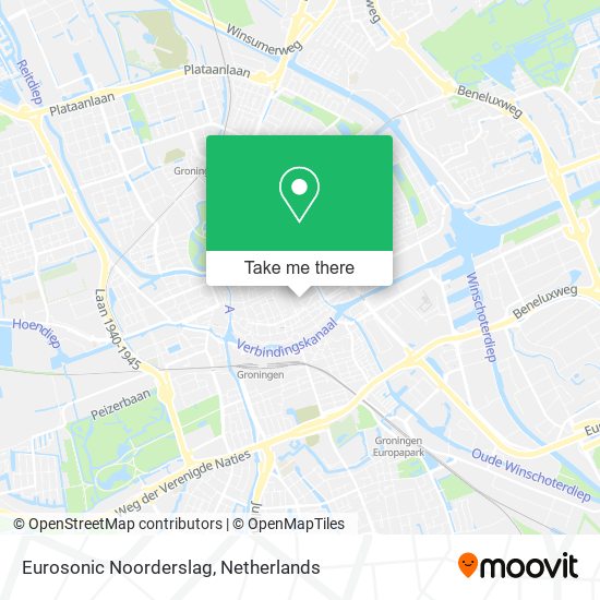 Eurosonic Noorderslag map