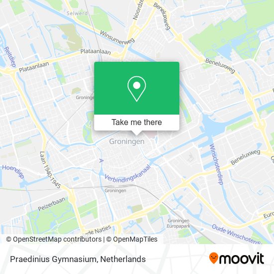Praedinius Gymnasium map