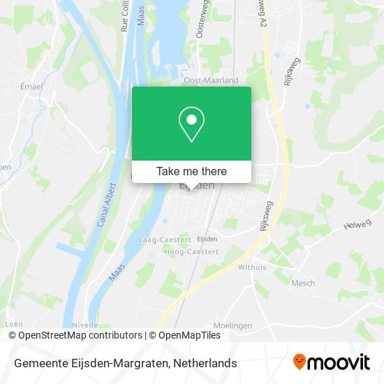 Gemeente Eijsden-Margraten map