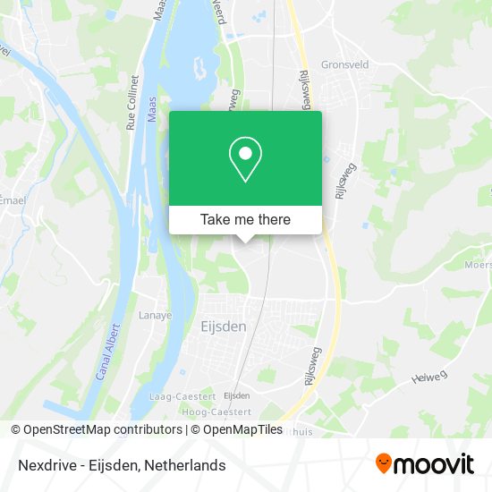 Nexdrive - Eijsden map