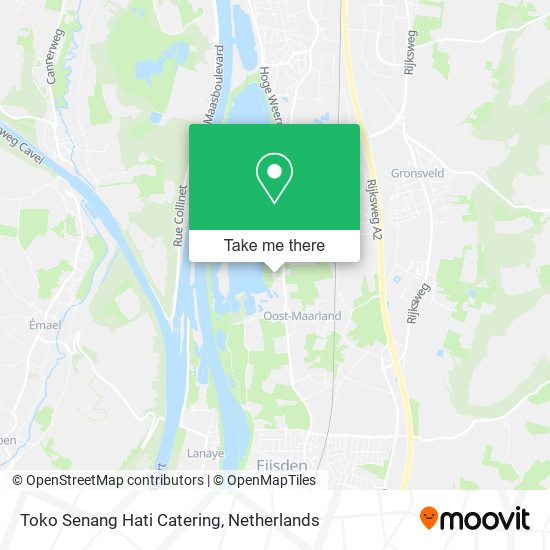 Toko Senang Hati Catering map