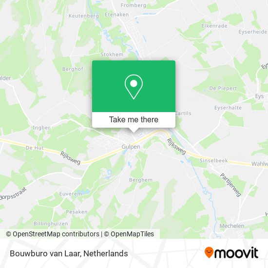 Bouwburo van Laar map