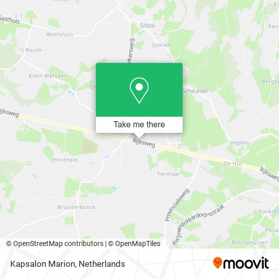 Kapsalon Marion map