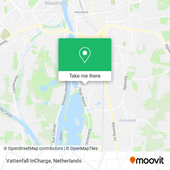 Vattenfall InCharge map