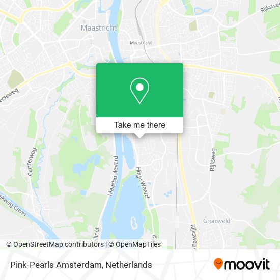 Pink-Pearls Amsterdam map