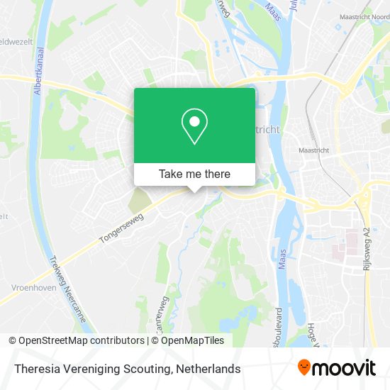 Theresia Vereniging Scouting map