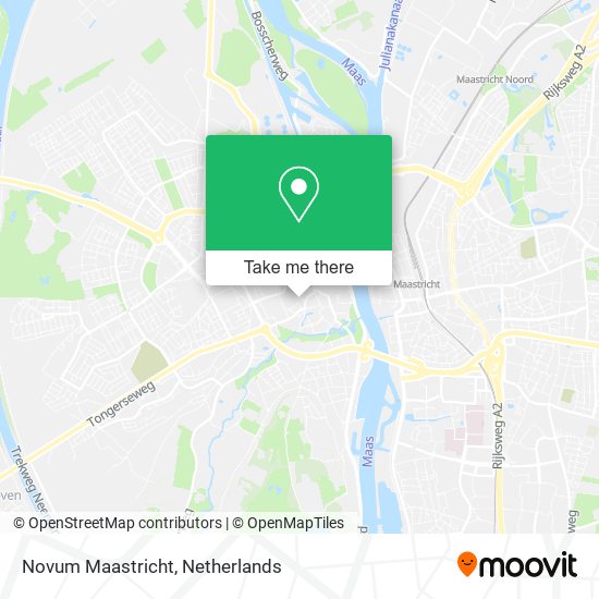 Novum Maastricht Karte