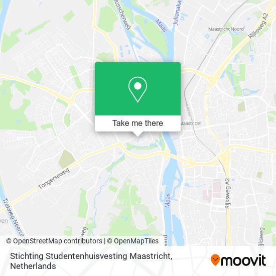 Stichting Studentenhuisvesting Maastricht Karte