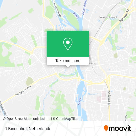 't Binnenhof map