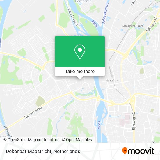 Dekenaat Maastricht Karte