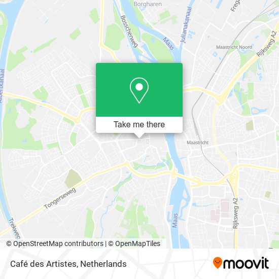 Café des Artistes map